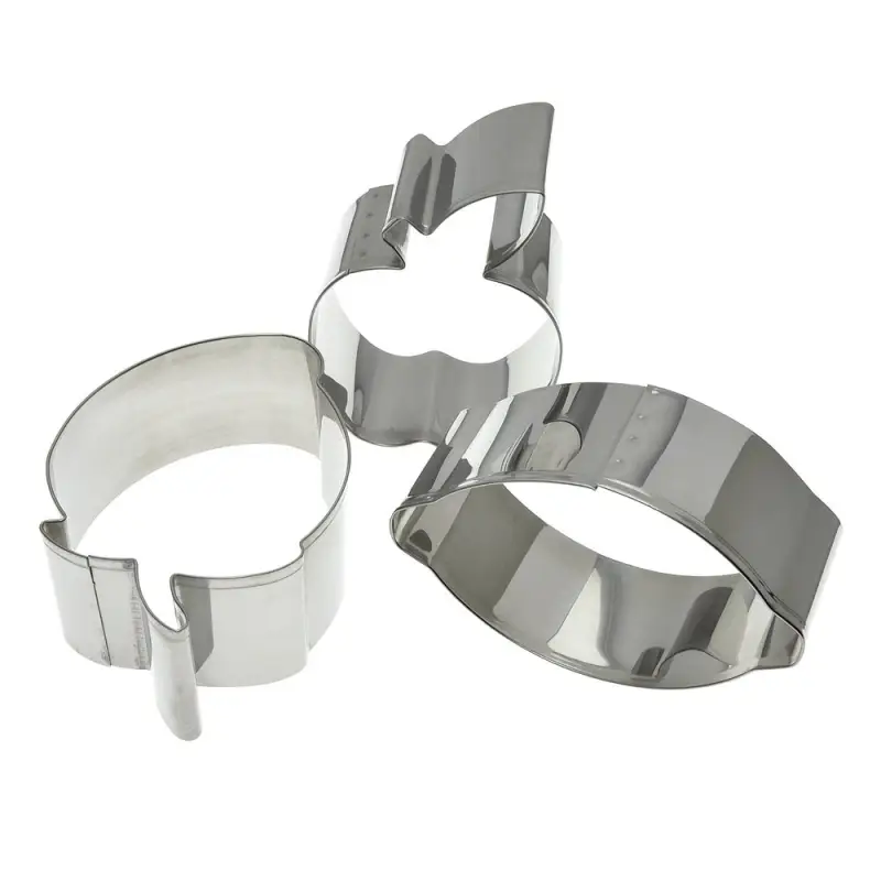 Форма для выпечки "Фрукты", набор 3 шт