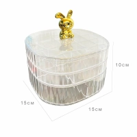 Шкатулка для украшений и бижутерии органайзер для хранения