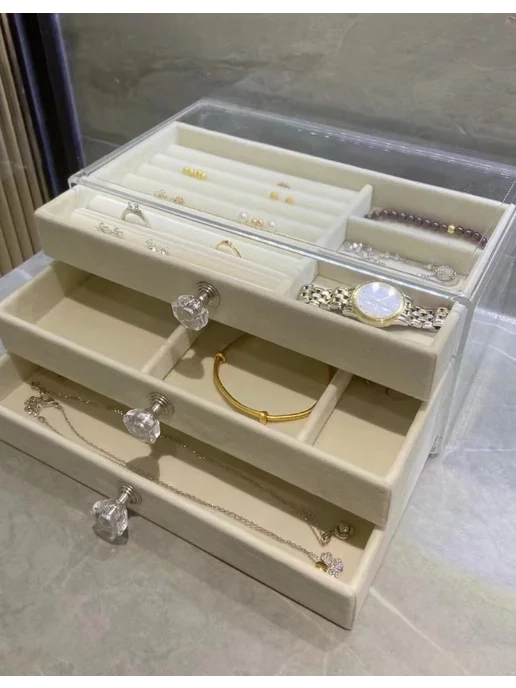 Органайзер шкатулка для украшений большая