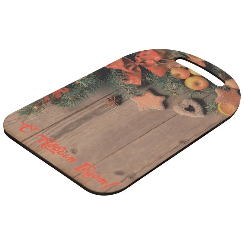 Доска разделочная С Новым годом! 29х18см