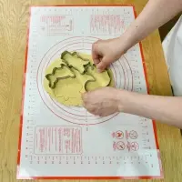 Коврик для выпечки с разметкой 60х40 см