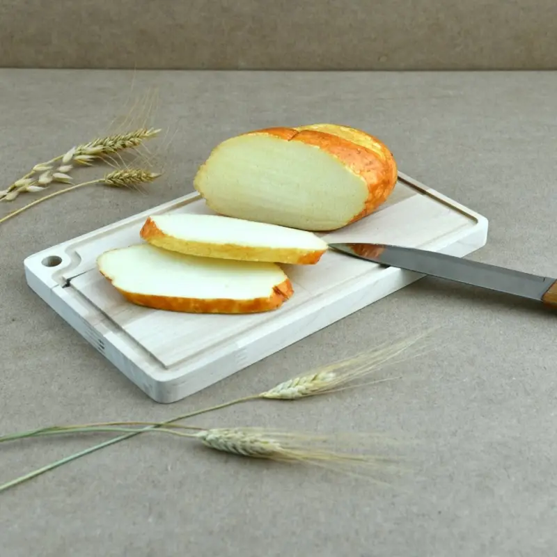 Разделочная доска с желобками 30х18 см