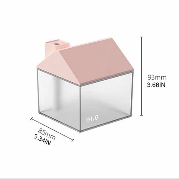 Увлажнитель воздуха Дом с подсветкой (цвет в ассортименте)