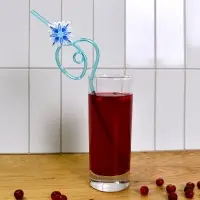 Трубочки для коктейля Волшебство набор 4 шт