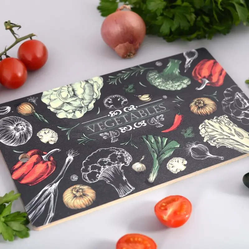 Доска разделочная Овощной букет 29х17см