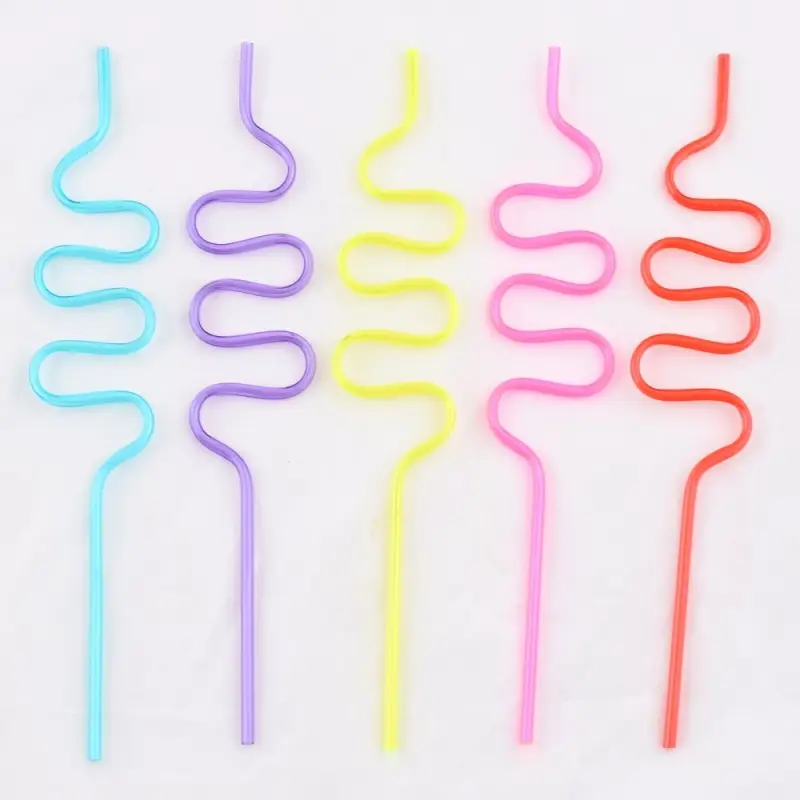 Трубочки для коктейля Зигзаг 5 шт