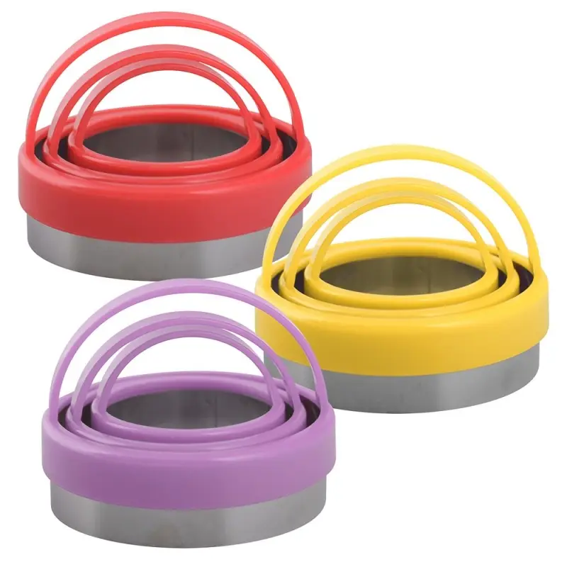 Форма для выпечки, набор 3 шт (ассортимент)