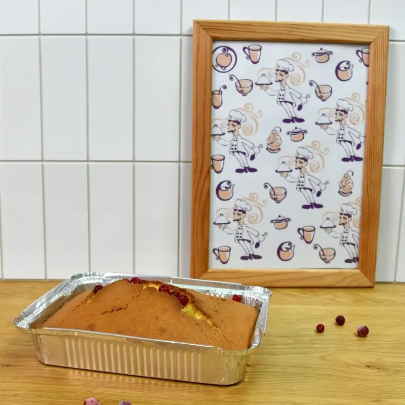 Формы для выпечки одноразовые 3 шт 1040мл