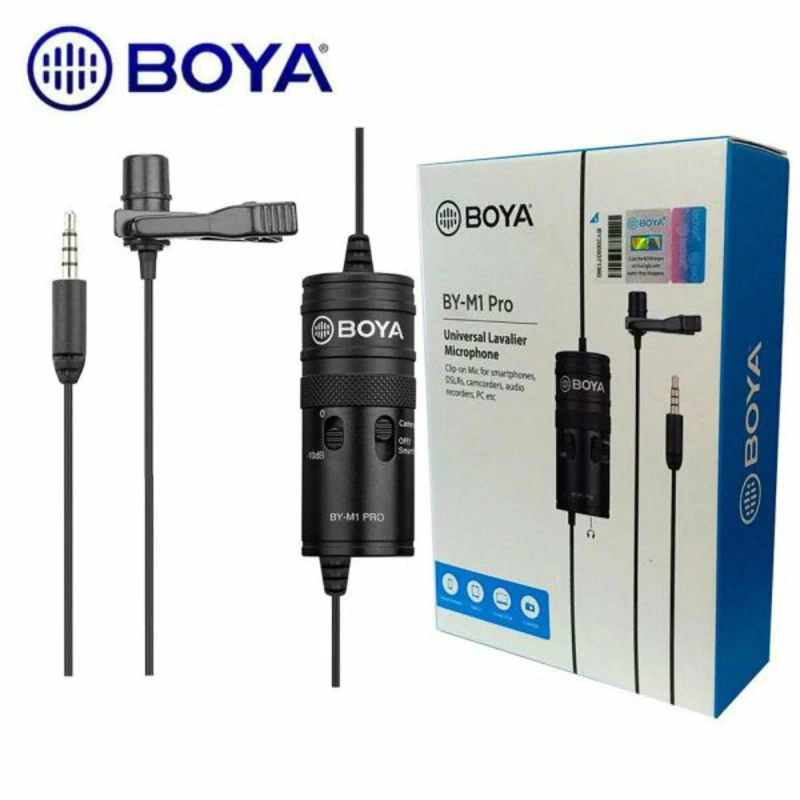 BOYA BY-M1 Pro всенаправленный петличный микрофон