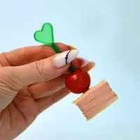 Шпажки для канапе Сердечки 20 шт