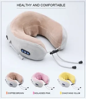 Массажная подушка для шейно-воротниковой зоны (цвет в ассортименте)