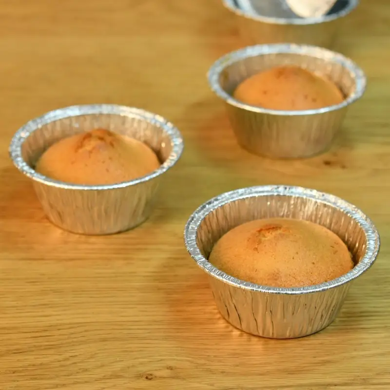 Формы для маффинов одноразовые 6 шт, диаметр 7,5см, высота 4см, 100мл