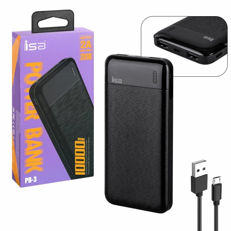 Внешний аккумулятор ISA PB-3