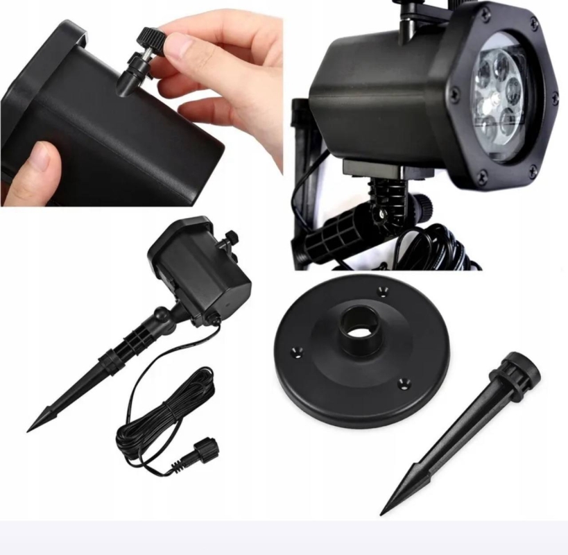 Рождественский светодиодный проектор (цвет в ассортименте)