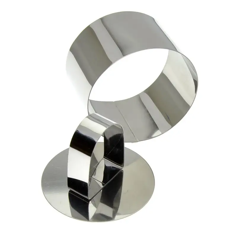 Кулинарная форма Круг с крышкой прессом