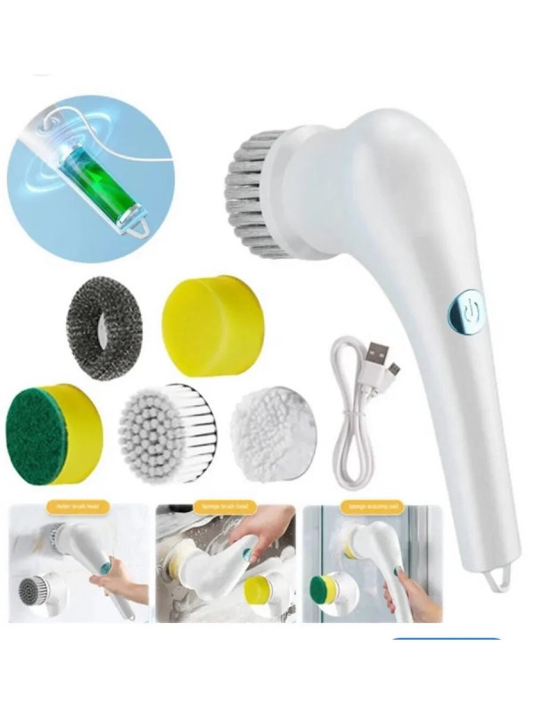 Многофункциональная электрическая щетка для чистки 5в1