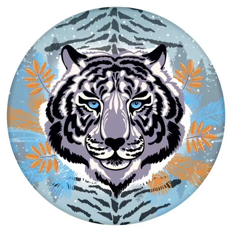 Подставка под горячее Ауф Тигр диаметр 20 см (ассортимент)