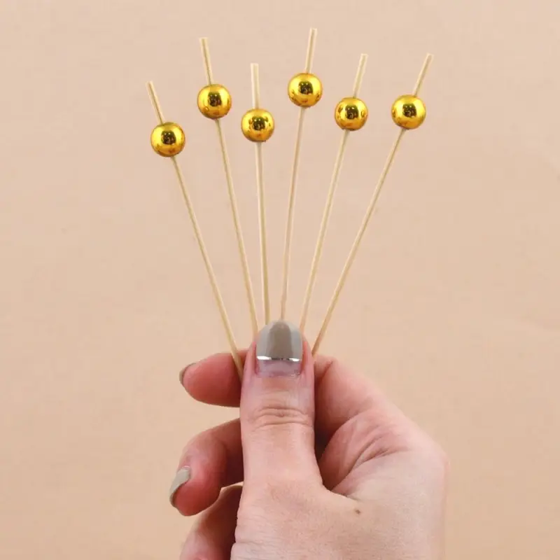 Шпажки для канапе Бусинки 24 шт