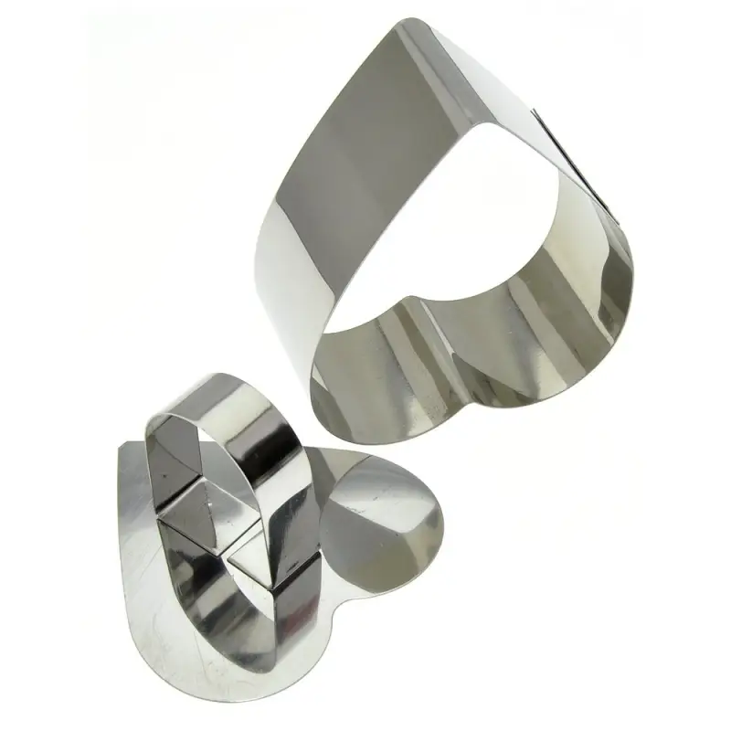 Кулинарная форма "Сердце" с крышкой-прессом