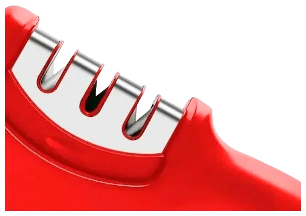 Точилка для ножей красная