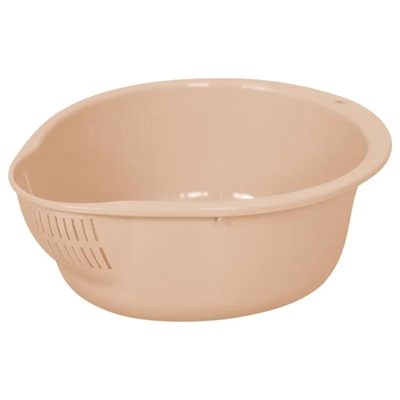 Миска дуршлаг со сливом