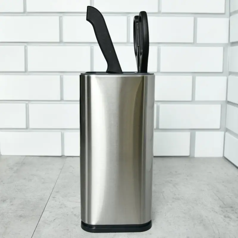 Подставка для ножей и ножниц Металлик