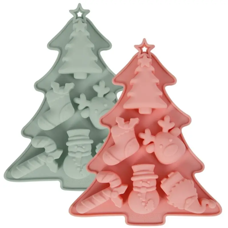 Форма для конфет и льда Елка изобилия (ассортимент)