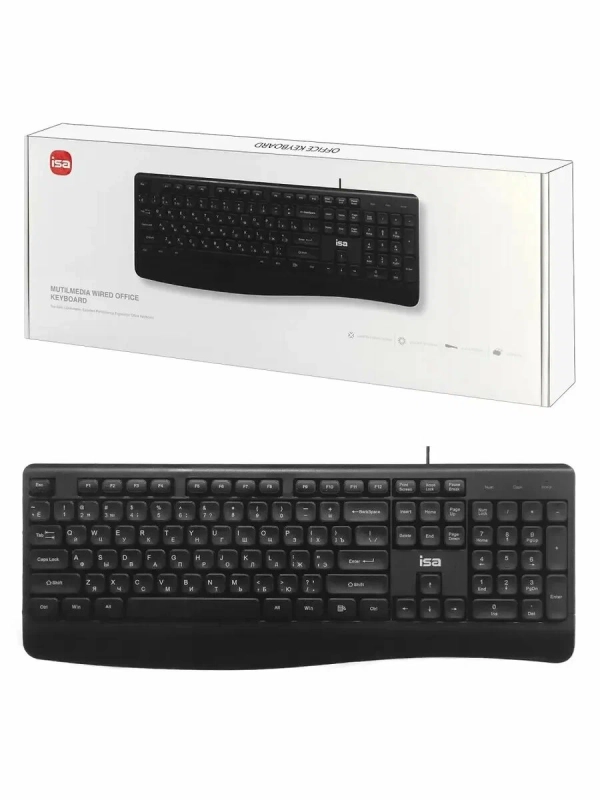 Клавиатура проводная ISA KB-04