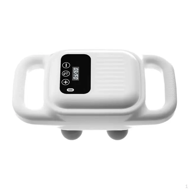 Четырехголовый пистолет для массажа (цвет в ассортименте)