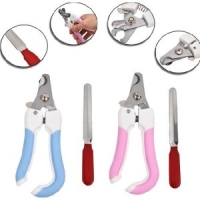 Когтерезка и пилка (цвет в ассортименте)