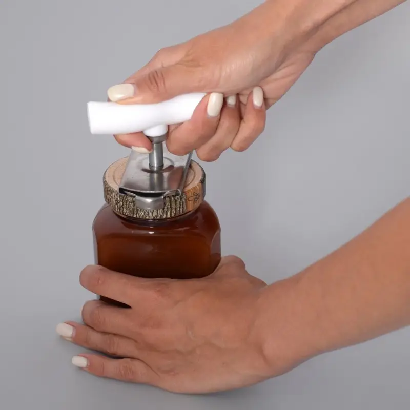 Открывалка для банок с винтовыми крышками