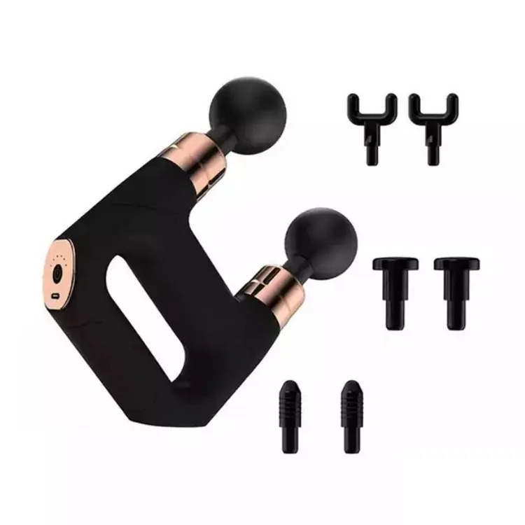 Двойной перкуссионный массажер (цвет в ассортименте)