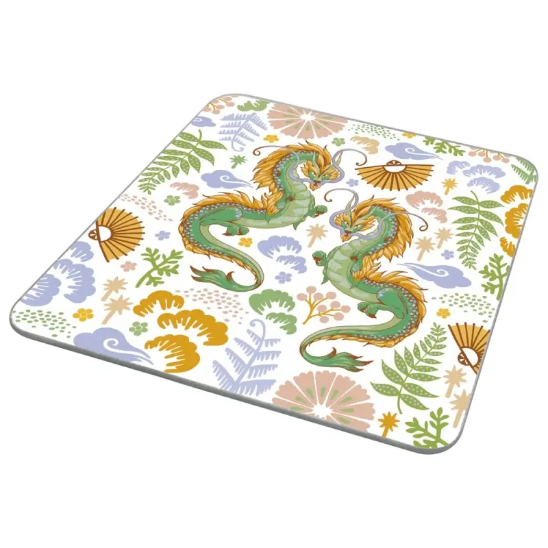 Доска разделочная Дзен Дракон 18х18 см (ассортимент)