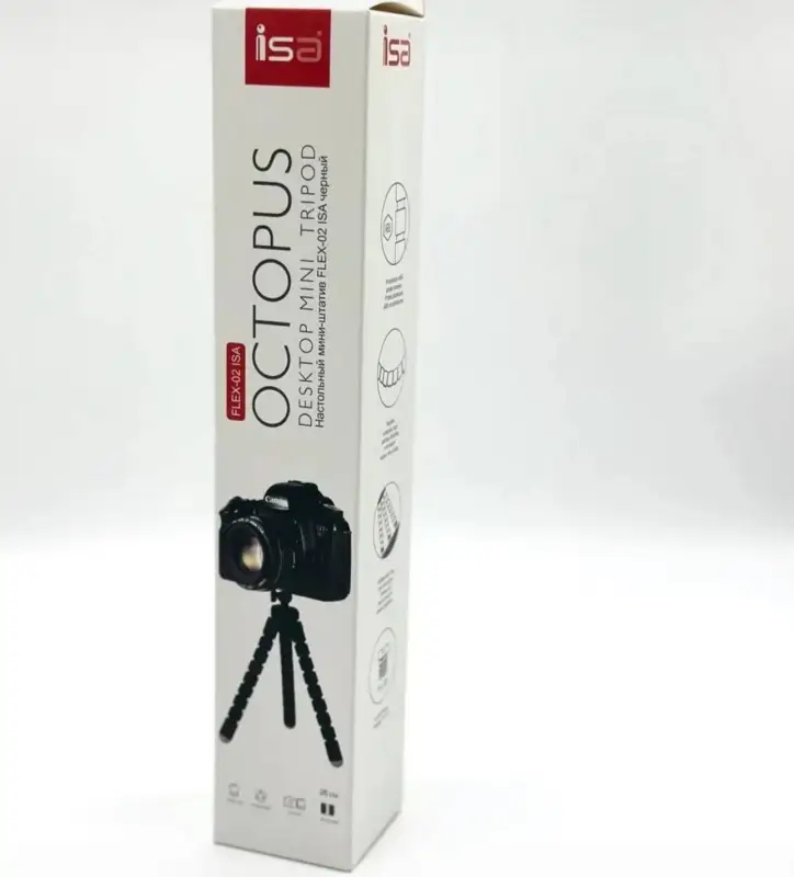 Настольный мини-штатив ISA FLEX-02