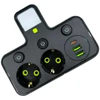 Сетевой фильтр с 2 USB и Type - C