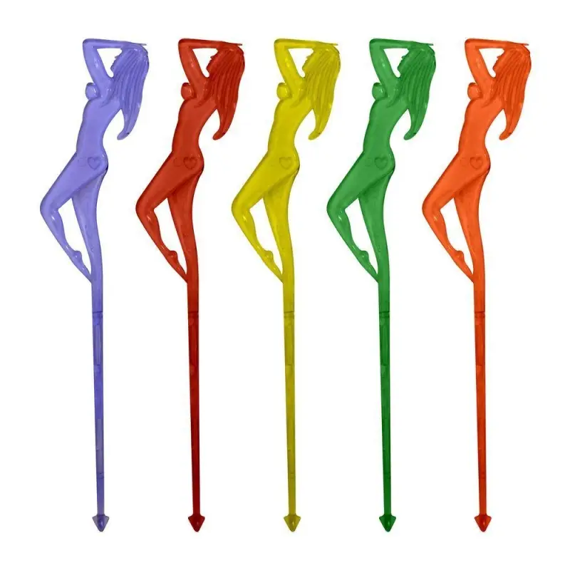 Палочки для размешивания коктейлей Нимфа 6 шт