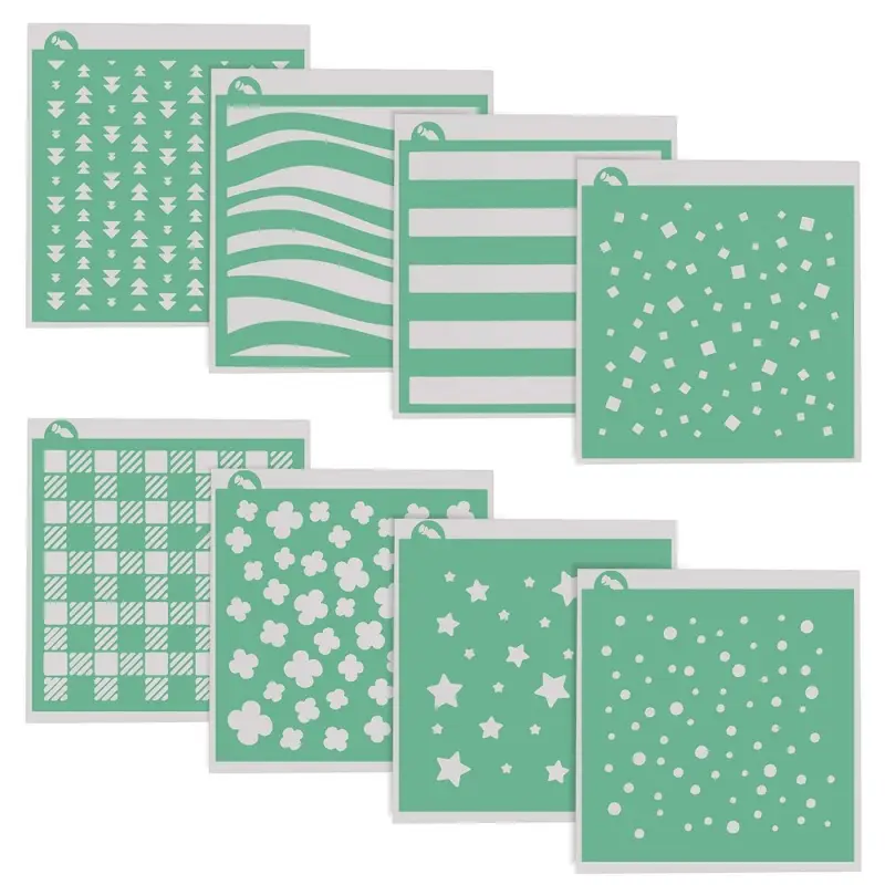 Трафарет для выпечки Мозаика 8 шт