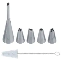 Насадки кондитерские с ершиком 6 предметов