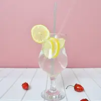 Трубочки для коктейля Блестки 12 шт с ершиком