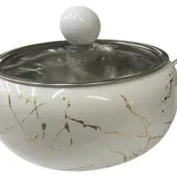 Сахарница с крышкой и ложкой