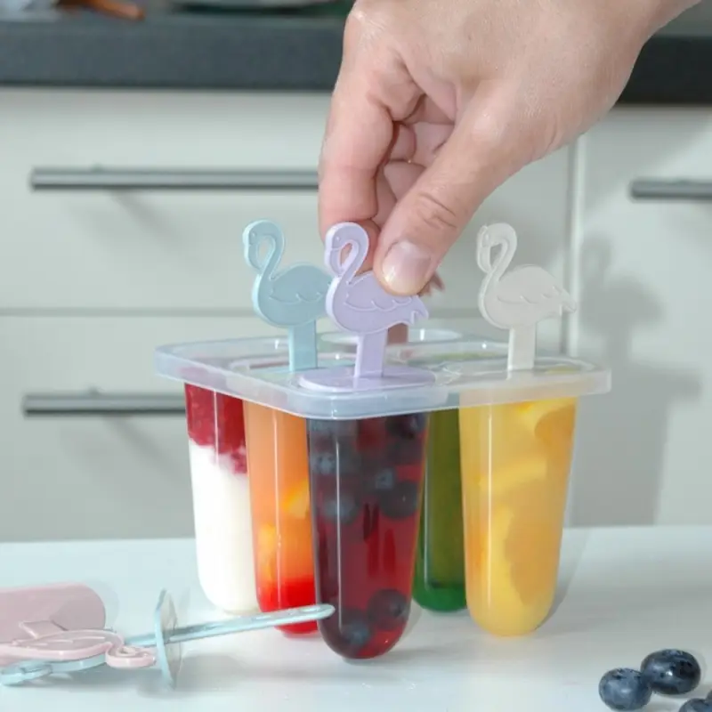 Формы для мороженого Фламинго 6 ячеек