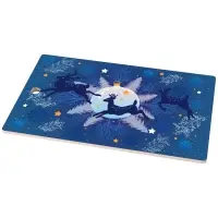 Разделочная доска Волшебный олень 29х17см (ассортимент)