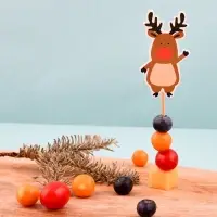 Шпажки для канапе С Новым годом 6 шт