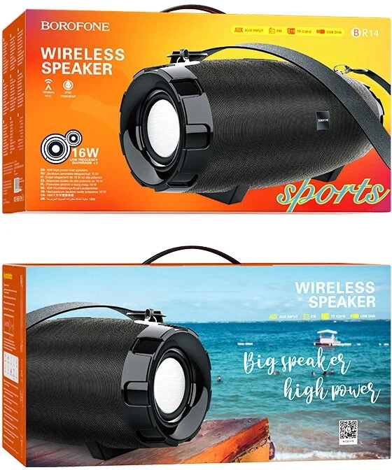 Портативная колонка Borofone BR14 черная
