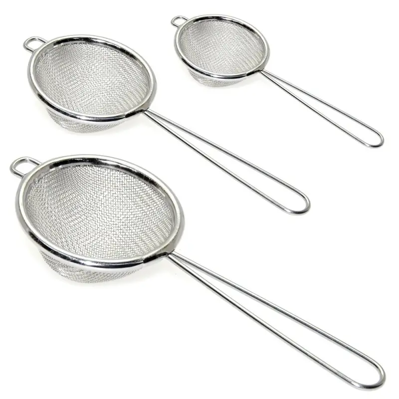 Сито набор 3 шт диаметр 7см 8см 9см