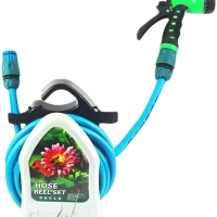 Шланг катушка 10м с пистолетом-распылителем (цвет в ассортимете)