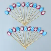 Шпажки для канапе Пасхальные яйца 24 шт