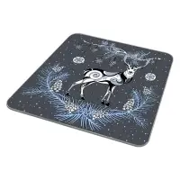 Разделочная доска подставка под горячее Скандинавия 18х18см (ассортимент)