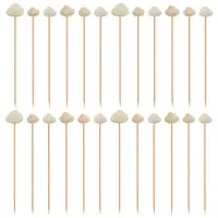 Шпажки для канапе Морские раковины 24 шт