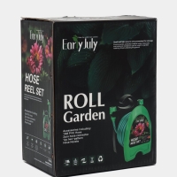 Шланг катушка 10м с пистолетом-распылителем (цвет в ассортимете)